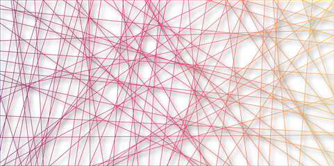 Abstract beautiful perfect random whit shadow Diagonal lines background. Geometric lines colorful pattern transparent . white abstract random chaotic liens with business banner design template, 