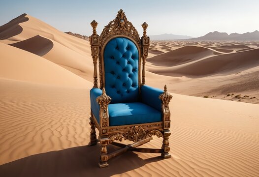 Royal Throne in the Desert
