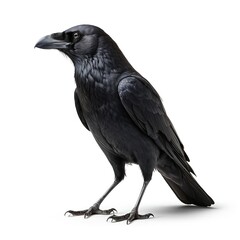 Fototapeta premium Common Raven (Corvus corax) - Profile View