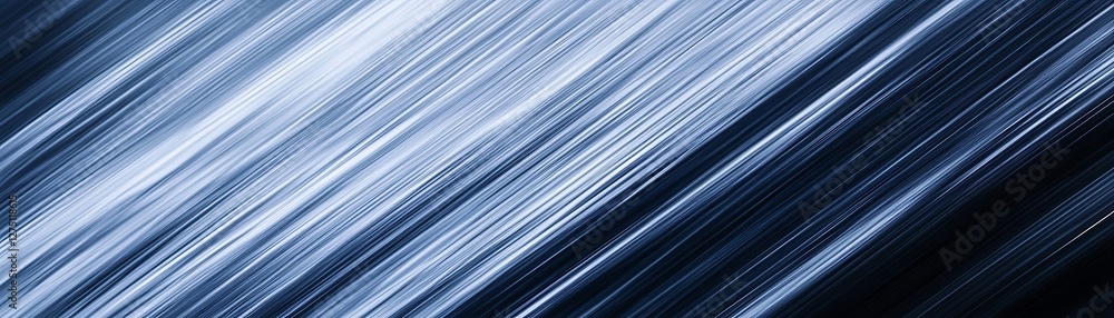 Poster a dynamic abstract image featuring smooth, flowing lines in varying shades of blue. ideal for backgr