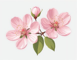 Pink Almond Blossoms
