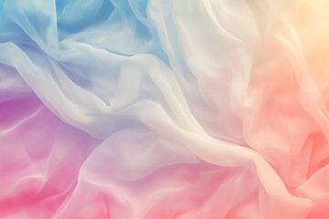 Obraz premium Abstract pastel gradient with soft light flares, colorful smoke texture 