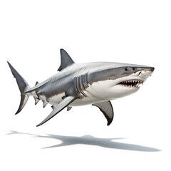 Fototapeta premium Great White Shark Underwater Predator