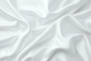 Obraz premium White gray satin texture that is white silver fabric silk background with beautiful soft blur pattern natural.