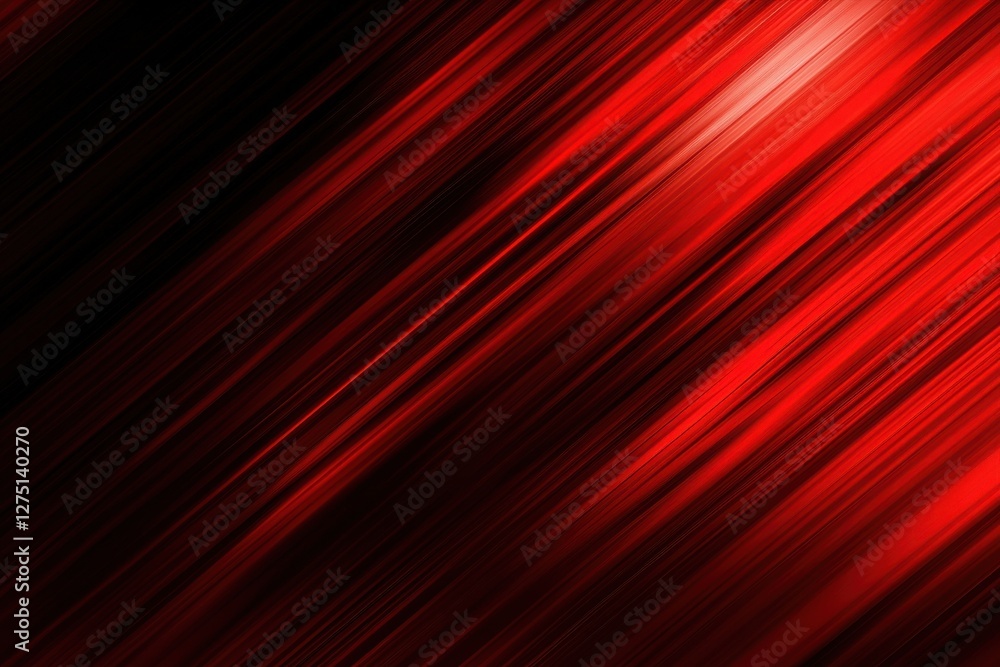 Wall mural abstract red background with diagonal light stripes and texture