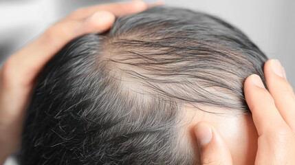 Hair Loss and Thinning: A Close-Up View of Male Pattern Baldness