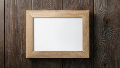 Panoramic Blank Picture Frame Filled with a Serene Panorama of Empty Space, Inviting Creative Imagination and Inspiring Boundless Possibilities.