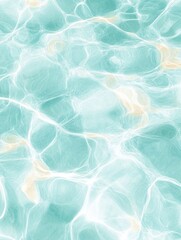 Calming abstract light blue water surface with gentle ripples and natural patterns