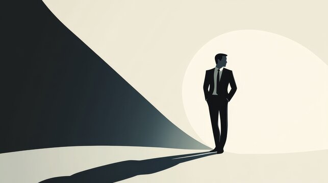 Executive silhouette composition, professional stance series, clean vector shapes, modern business figures, formal pose collection, minimalist design style, stark contrast