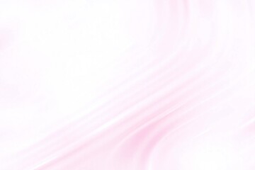 Wave like pattern of curved lines in pink and white on white background