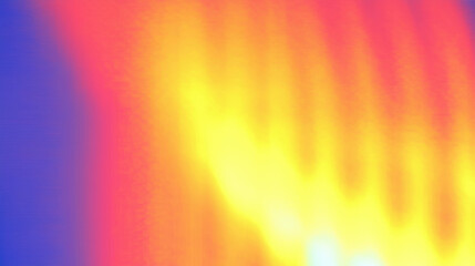 Abstract vibrant gradient background with blurred orange, yellow, and blue hues.