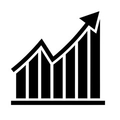 Growing Graph Icon