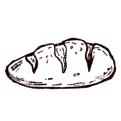 Hand Drawn Bread Vintage  Illustration