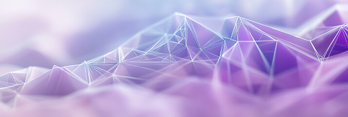 purple background with a lot of lines and triangles. The image is abstract and has a futuristic feel to it