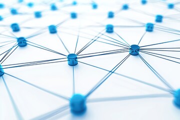 3D icon of a global network, symbolizing global connectivity, set on a clean white background.