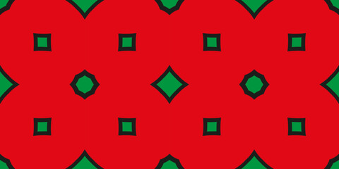 Colorful seamless repeating pattern in style