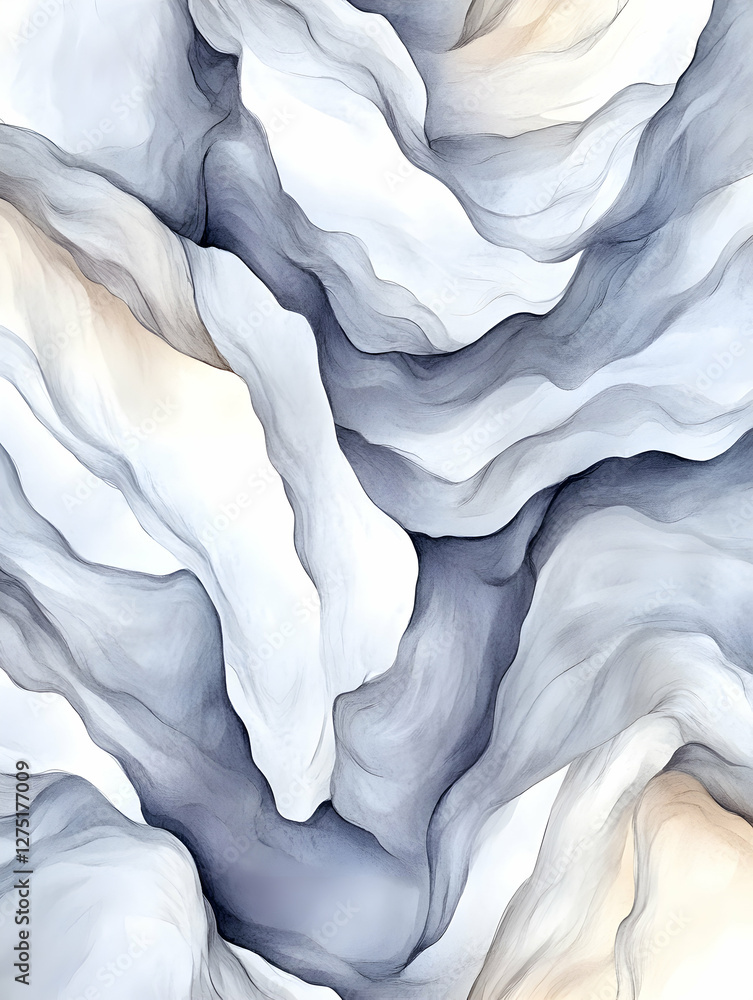Aufkleber abstract swirling stone texture; calming background; design element