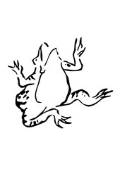 鳥獣戯画のカエル