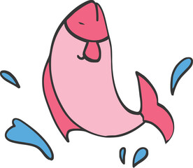 Water Habitat Illustration