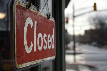  retail store closes for good, leaving behind only a Closed sign. Workers discuss their plans for the future after the unexpected
