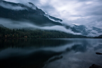 lake in the mountains