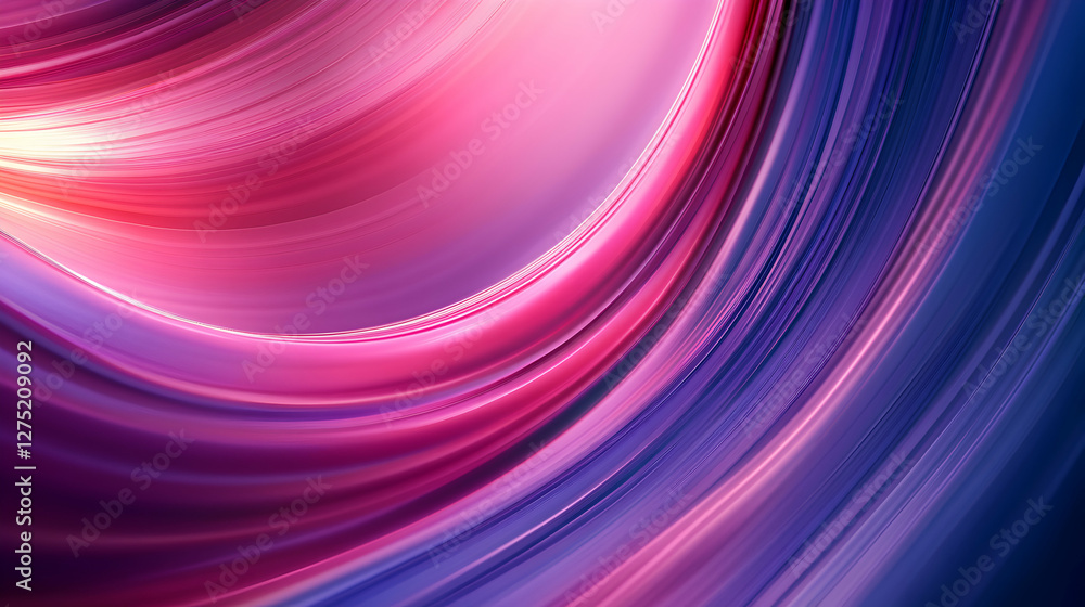 Poster Abstract flowing shapes with vibrant colors and smooth transitions background image