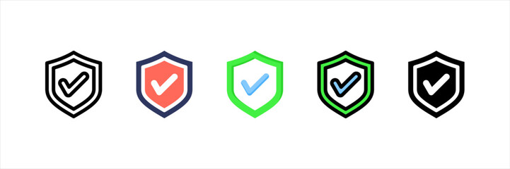 Verified Multistyle Icon Set