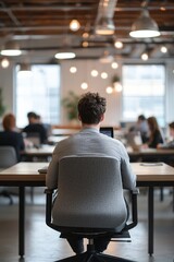 A team leader calls each team member into their office to explain the mass layoffs