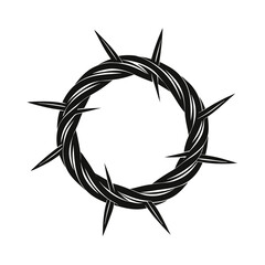 Obraz premium Jesus Christ head icon 