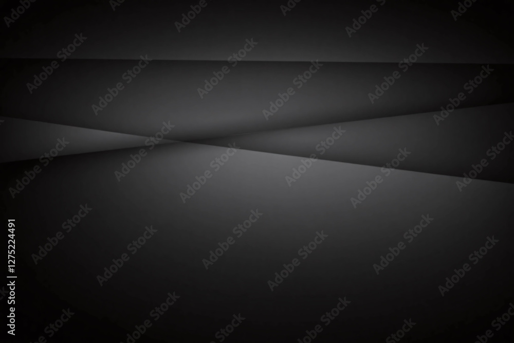 Wall mural abstract background with dark grey gradient and diagonal line