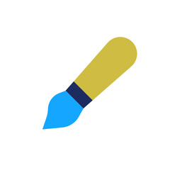 Paint Brush Flat Icon