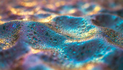 Fototapeta premium Shimmering Textured Surface Close-Up
