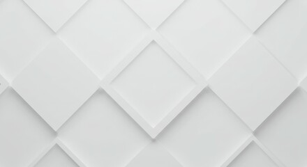 Fototapeta premium geometric pattern, white texture, 3D triangles, repeating shapes, minimalist design, abstract wall art, clean lines, monochromatic, architectural detail, subtle shadows, modern aesthetic, raised surfa