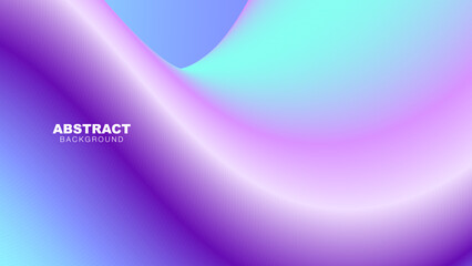 Colorful Abstract Gradient Background with Smooth Wavy Flow, Vibrant Gradient Colors, vector illustration