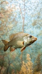 Obraz premium Aquarium Fish, Swimming, Aquatic, Underwater Forest