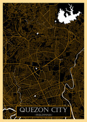Quezon City Philippines Map
