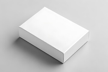 Fototapeta premium Empty Cardboard Box on White Background