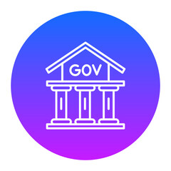 Government Building Icon
