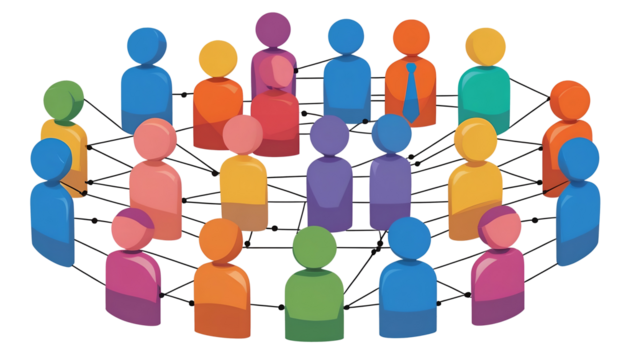 social network concept