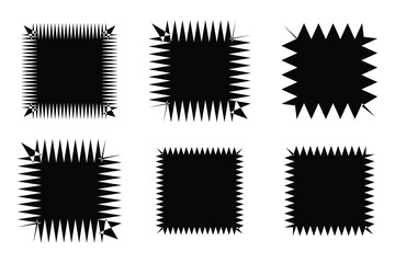 set of Sunburst sticker, price, label and badge and stamp icon, vector illustration.