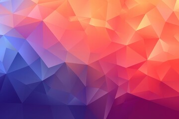 Obraz premium Colorful geometric triangular shapes for an abstract background, pattern design wallpaper