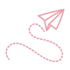 Airplane Doodle Decoration