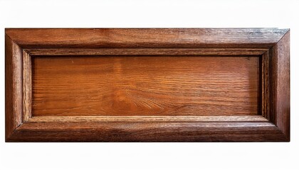 Delicate Carved Wooden Picture Frame Cutout A Rustic Masterpiece with Intricate Details and a Warm Amber Hue, Perfect for Home Decor, Artistic Compositions, or Design Inspiration.