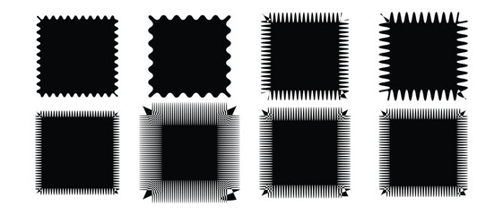 set of Sunburst sticker, price, label and badge and stamp icon, vector illustration.