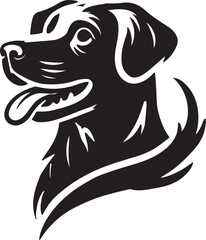 German Shephard Dog Silhouette. Canine SIlhouettes