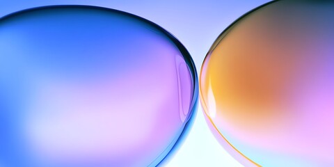 A serene minimalist wallpaper featuring a soft pink-to-yellow gradient, smooth curves, and abstract shapes. Perfect for Apple phone screens&mdash;elegant, modern, and calming