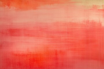 Fototapeta premium Soft Gradient of Warm Red and Peach Tones on Canvas Background