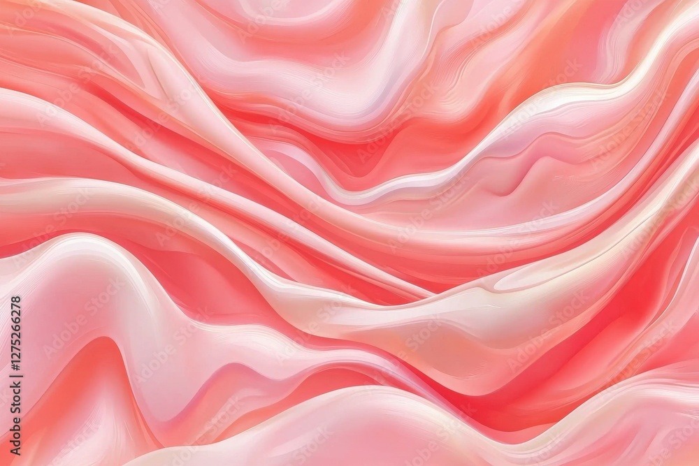 Canvas Prints soft flowing pink fabric abstract background texture design
