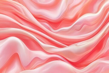 Obraz premium Soft Flowing Pink Fabric Abstract Background Texture Design