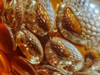 Abstract glasses background ornament